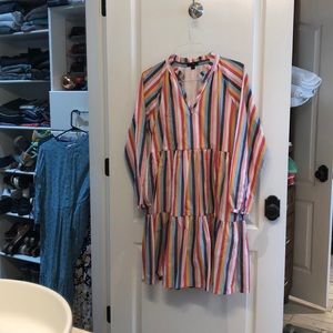 J. Crew Tiered Cotton Dress (M-tall)